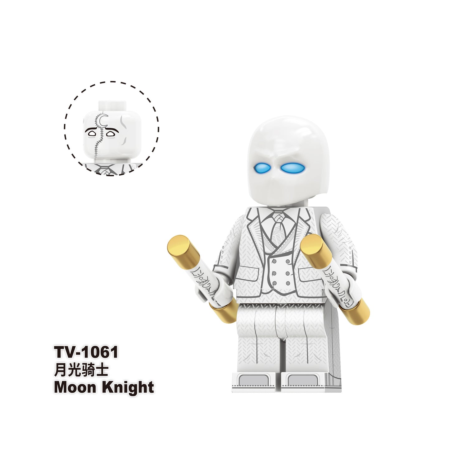 TV6208 Super Heroes Moon-Knight Wanda Doctor Magneto Shang-Chi Mini Toys Character DIY Building Block Sets Kids Toys Juguetesst