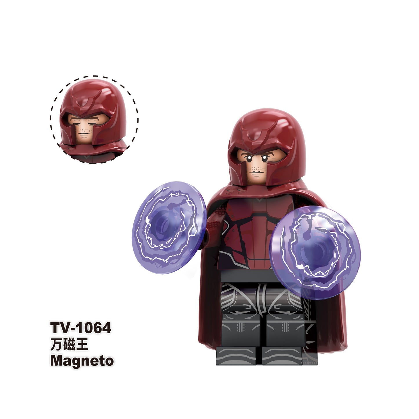 TV6208 Super Heroes Moon-Knight Wanda Doctor Magneto Shang-Chi Mini Toys Character DIY Building Block Sets Kids Toys Juguetesst