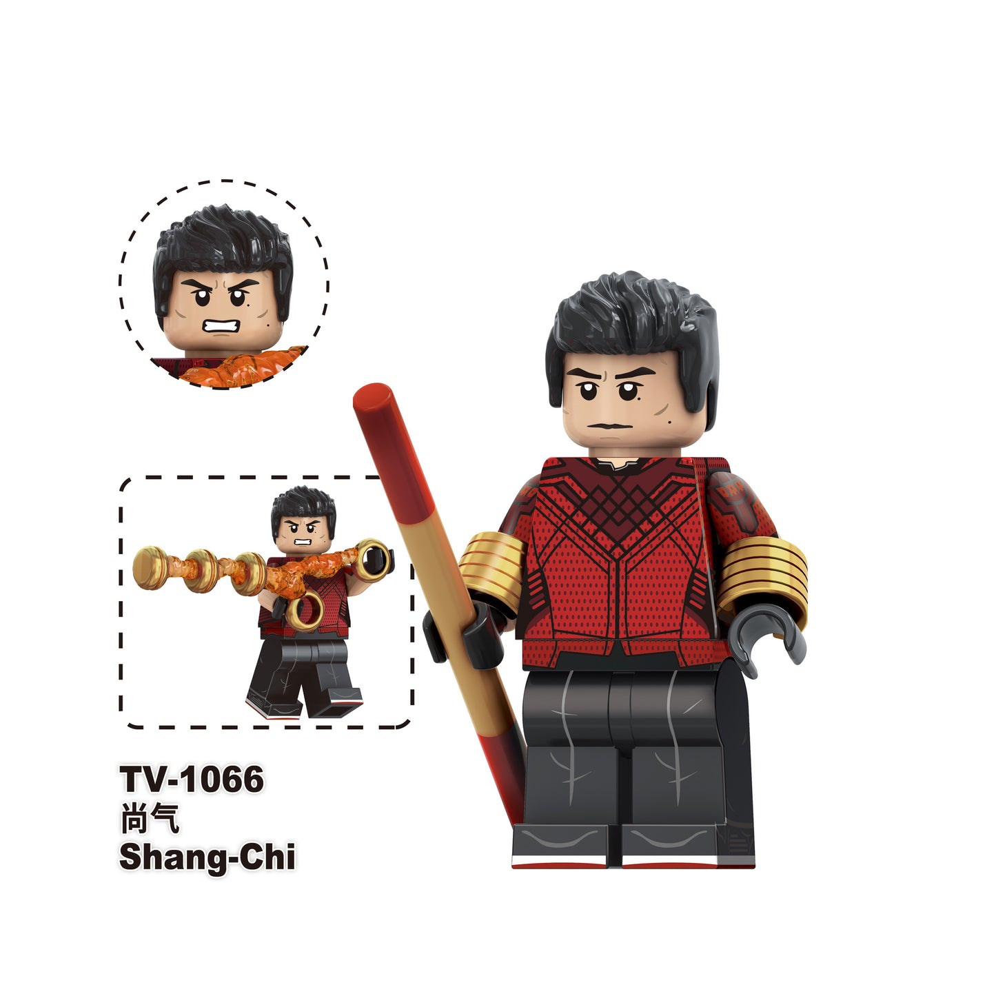 TV6208 Super Heroes Moon-Knight Wanda Doctor Magneto Shang-Chi Mini Toys Character DIY Building Block Sets Kids Toys Juguetesst