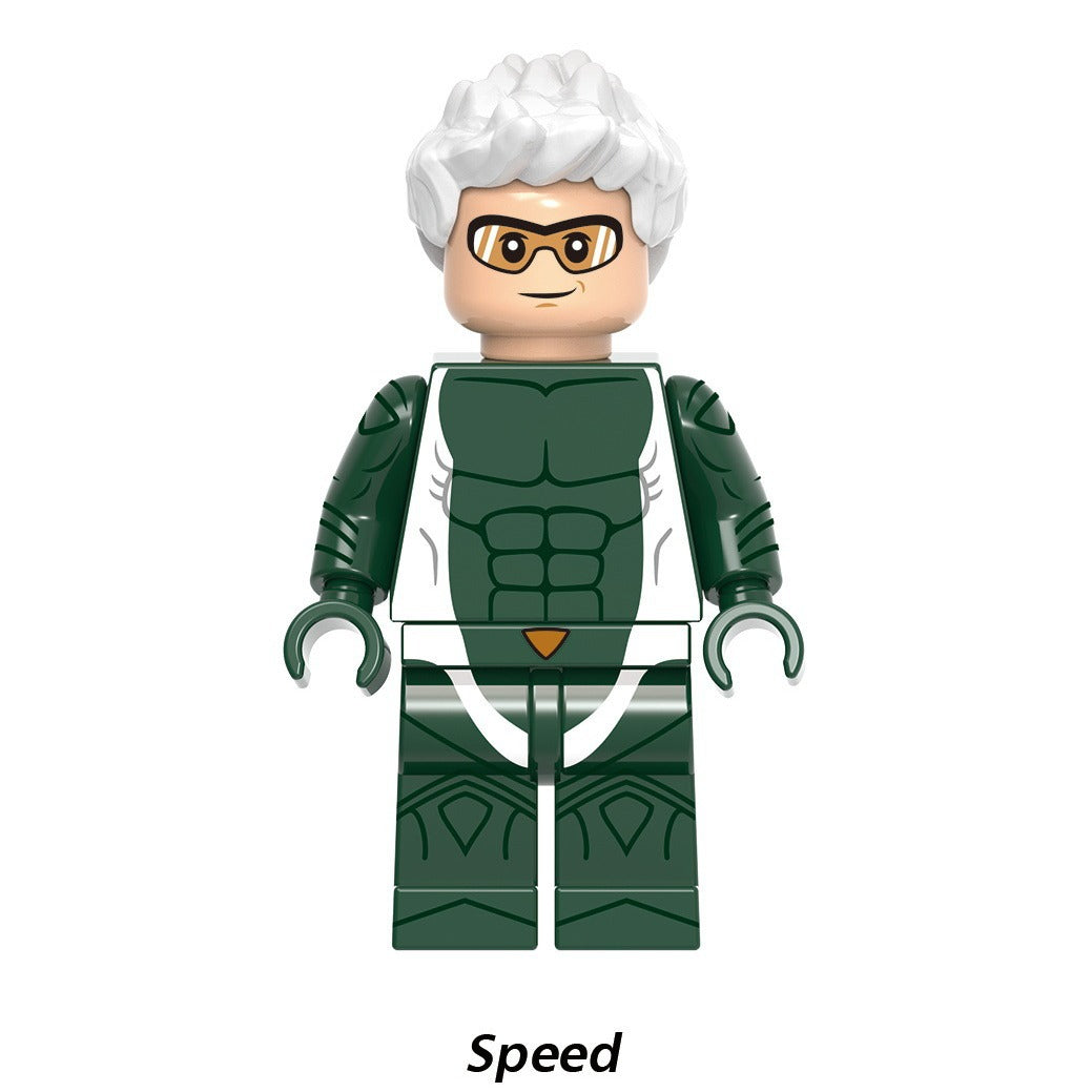 X0306 Marvel Superheroes Custom Educational Max Eisenhardt Building Bricks Figures Small Plastic DIY Model Toy