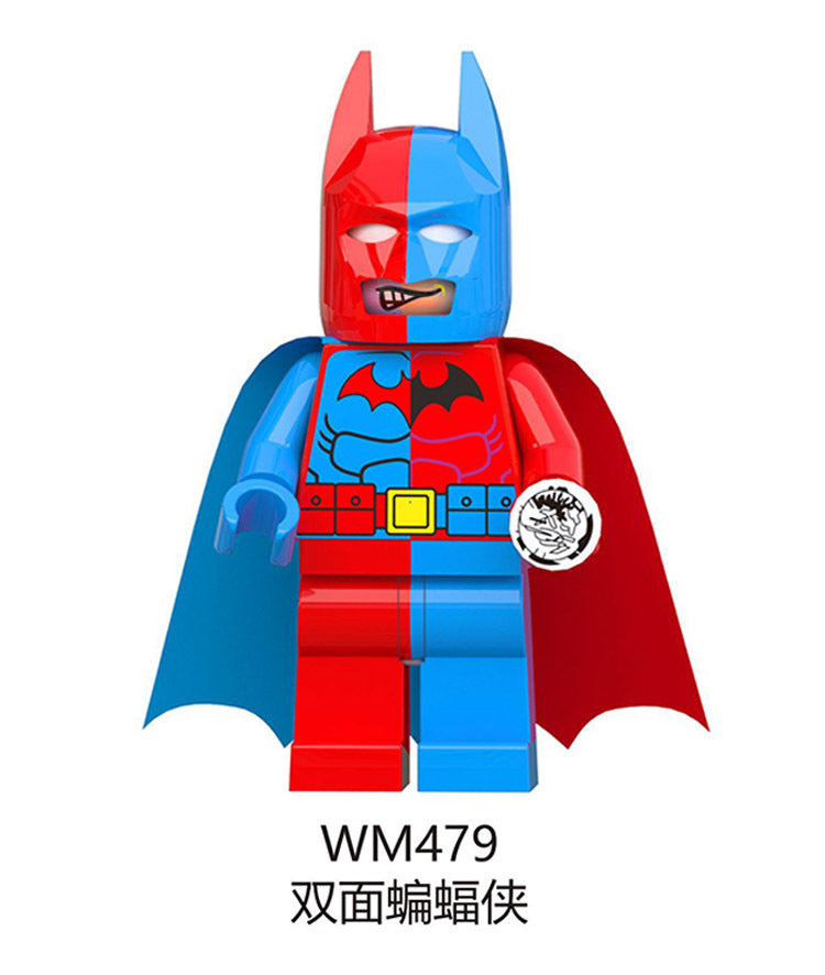 WM6027 HOT Super Juguetesst Hellbat XE SUIT Bat General Zod Man Mini Toys Character DIY Building Block Sets Kids Toys