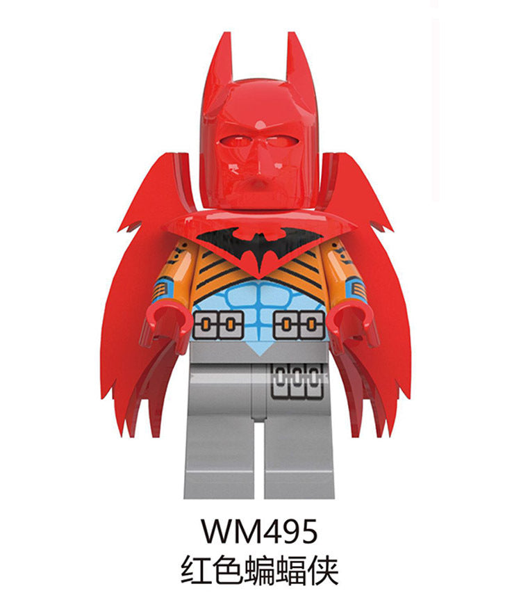WM6027 HOT Super Juguetesst Hellbat XE SUIT Bat General Zod Man Mini Toys Character DIY Building Block Sets Kids Toys