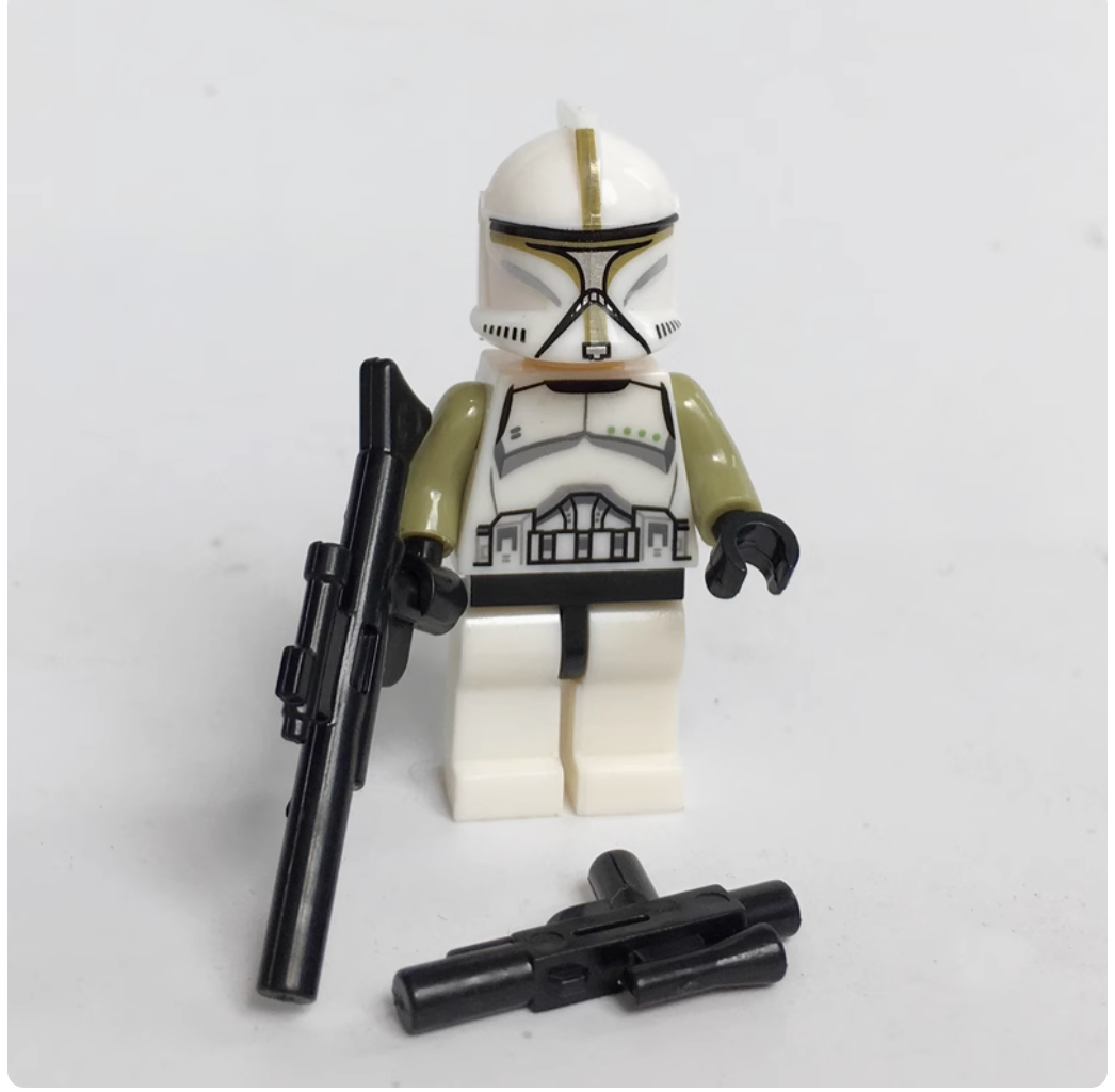AX1078 Plastic LEGO Mini Juguete Space Wars Minifigs Stormtrooper Clone V 501st Clone Trooper Minifigs Building Block Kids Toy