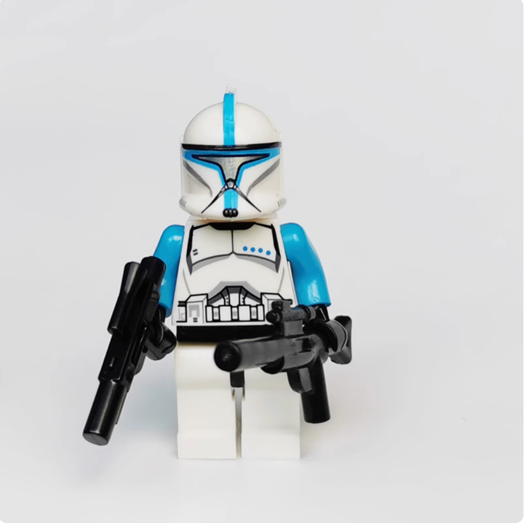 AX1078 Plastic LEGO Mini Juguete Space Wars Minifigs Stormtrooper Clone V 501st Clone Trooper Minifigs Building Block Kids Toy