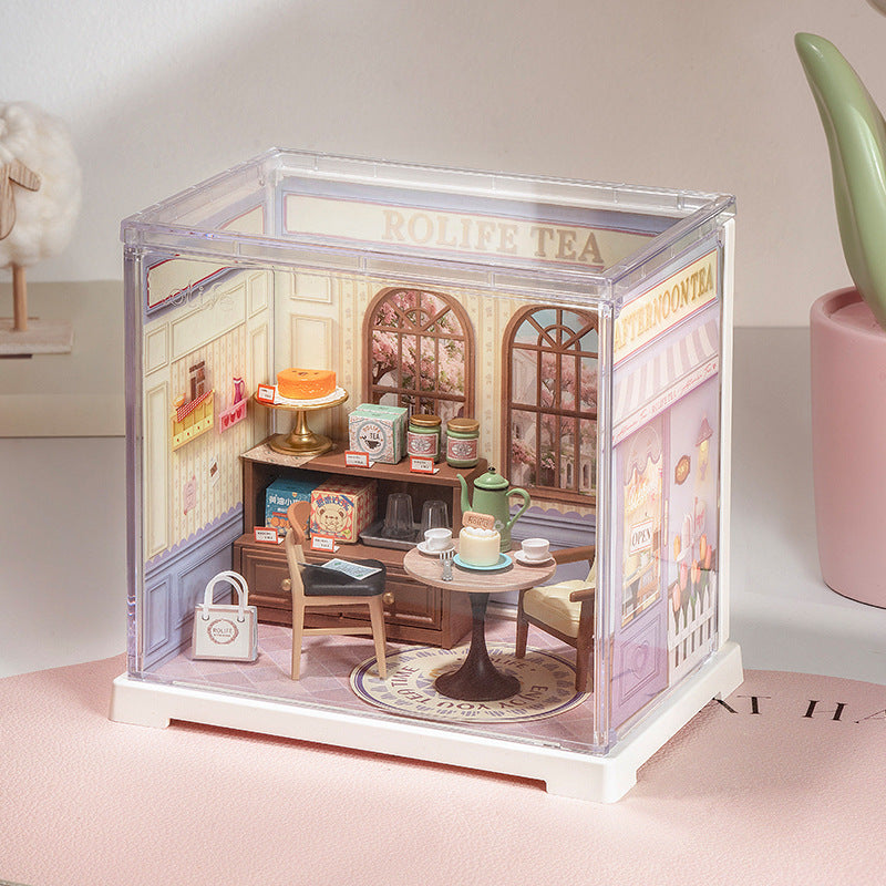 ROBOTIME Rolife Mini Super Creator Series  DIY Miniature House Kit Lovely Home Decor Perfect Christmas Gift for Girl Women