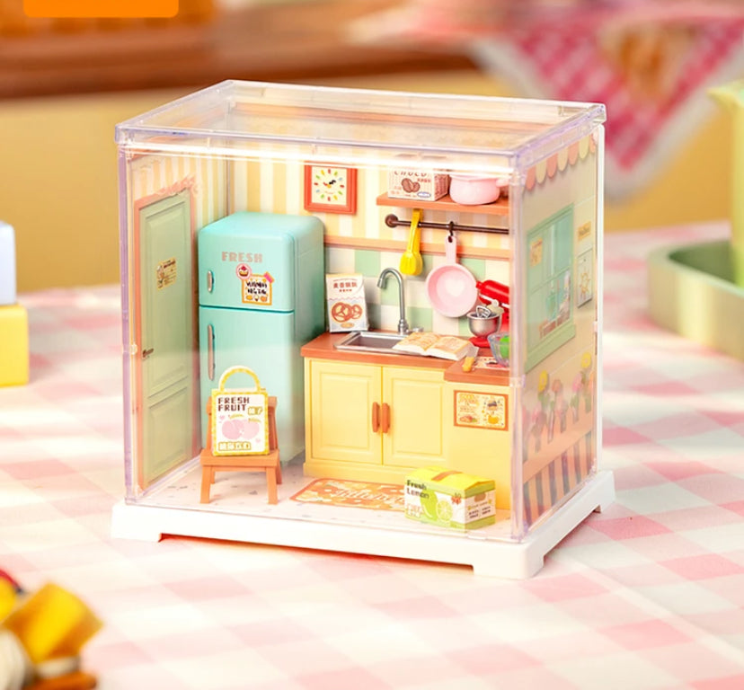 ROBOTIME Rolife Mini Super Creator Series  DIY Miniature House Kit Lovely Home Decor Perfect Christmas Gift for Girl Women