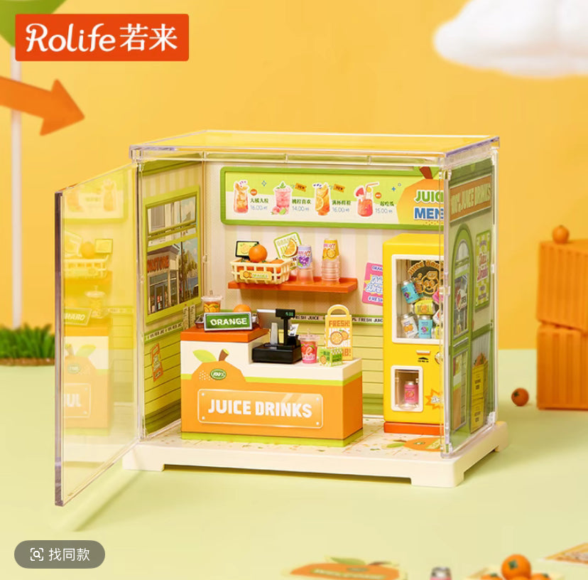 ROBOTIME Rolife Mini Super Creator Series  DIY Miniature House Kit Lovely Home Decor Perfect Christmas Gift for Girl Women