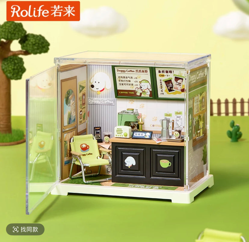 ROBOTIME Rolife Mini Super Creator Series  DIY Miniature House Kit Lovely Home Decor Perfect Christmas Gift for Girl Women