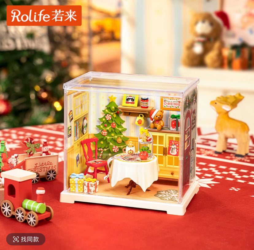 ROBOTIME Rolife Mini Super Creator Series  DIY Miniature House Kit Lovely Home Decor Perfect Christmas Gift for Girl Women