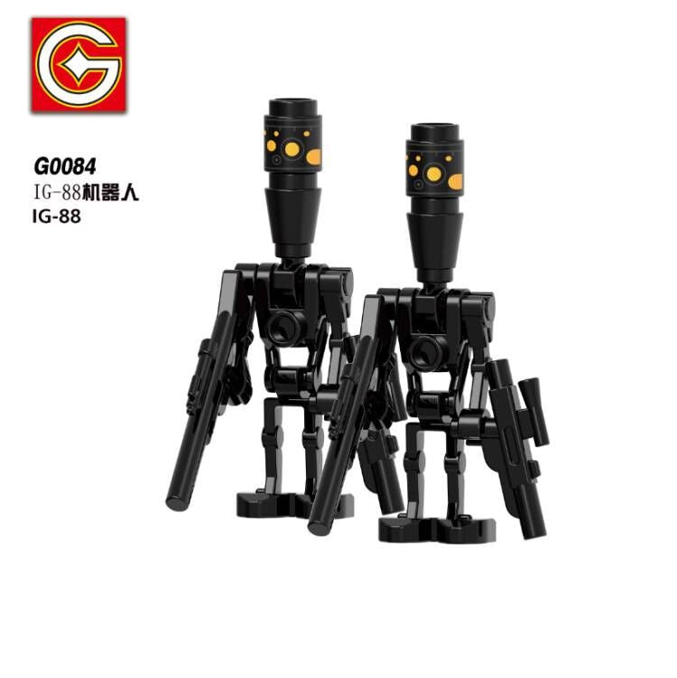 G0111 Super Battle Droid SW Space War Movie Character Blocks Building Toys Mini Action Assembly Figures Educational Gifts