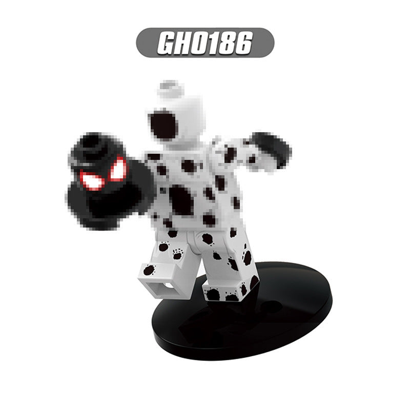 G0124 Super Heroes Miles Morales Spider Punk Gwen Stacy Peter Parker Mini Action Figure Kids Assemble Building Block Figure Toy