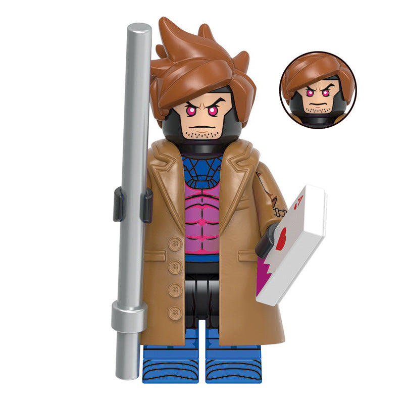 G0162 G0166 G0167 G0170 Super Heros X Movie lego Building Blocks Mini Action Assembly Figs Bricks Collection Model Kid Toy Gift Juguete