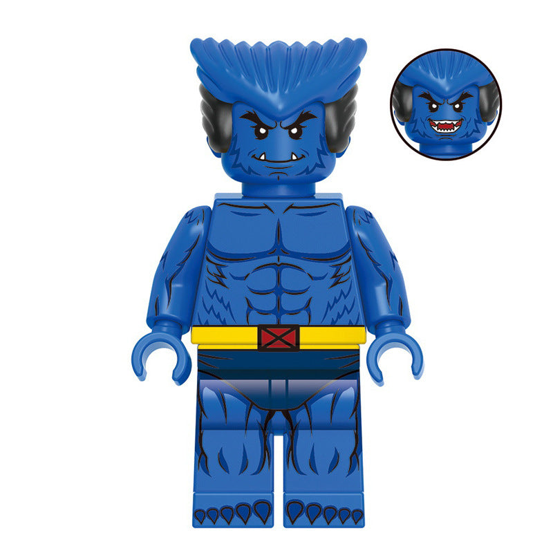 G0162 G0166 G0167 G0170 Super Heros X Movie lego Building Blocks Mini Action Assembly Figs Bricks Collection Model Kid Toy Gift Juguete