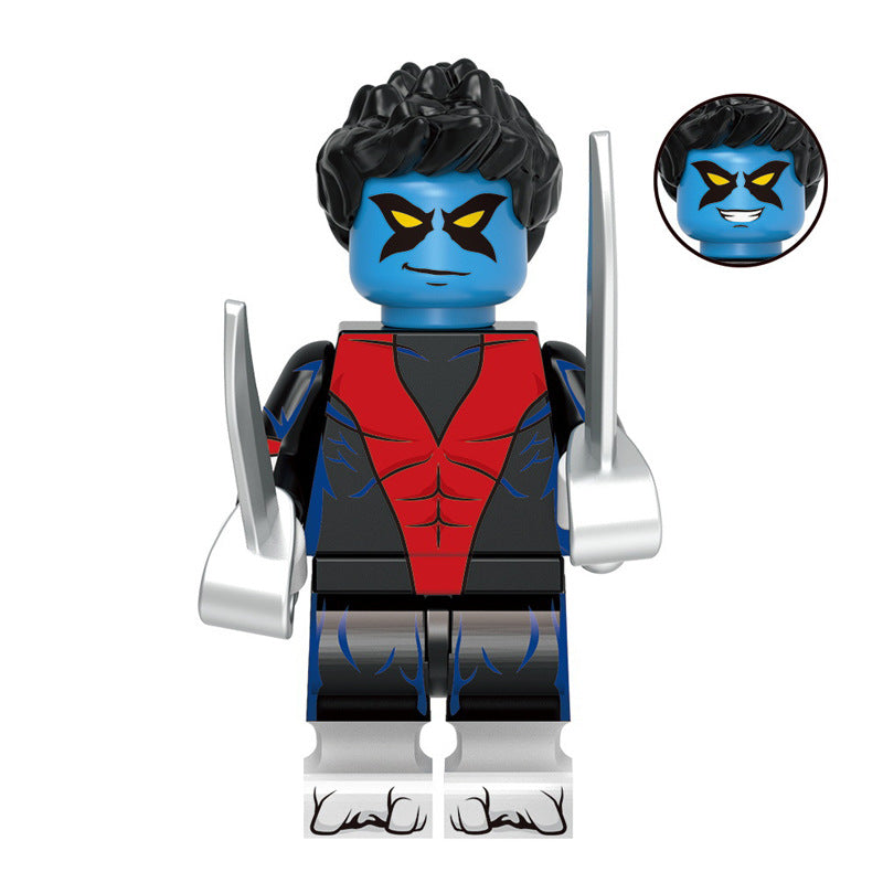 G0162 G0166 G0167 G0170 Super Heros X Movie lego Building Blocks Mini Action Assembly Figs Bricks Collection Model Kid Toy Gift Juguete