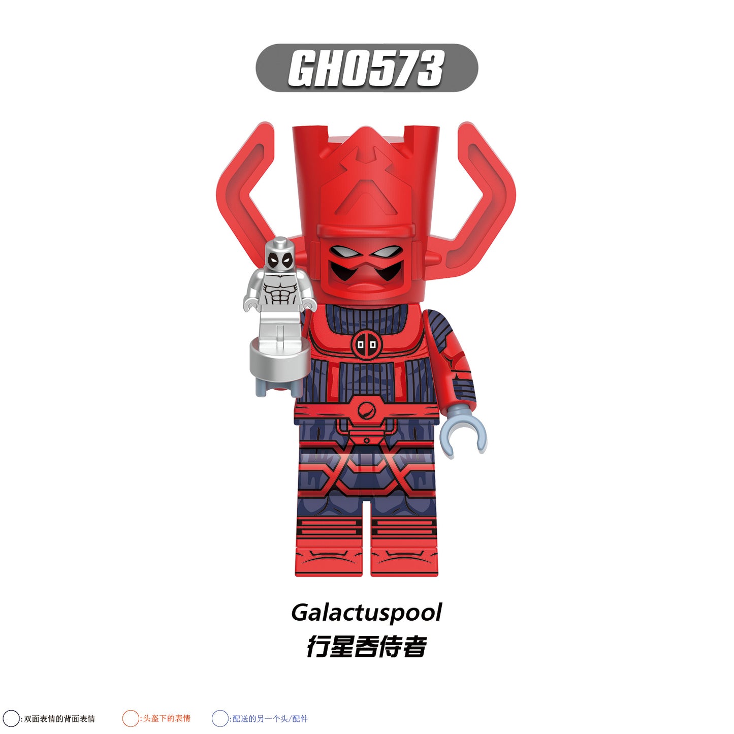 G0172 Super Heros Movie Dead Masacre Pool Building Blocks Mini Assembly doll Bricks Collect Kid Toys