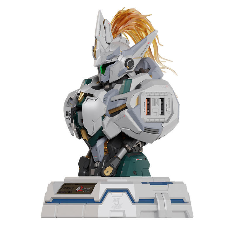 En stock Anime MOSHOWTOYS PROGENITOR EFFECT MCT-E02 LANCELOT OF THE LAKE BUST Centre de charge rapide Ornement de bureau Cadeau de vacances