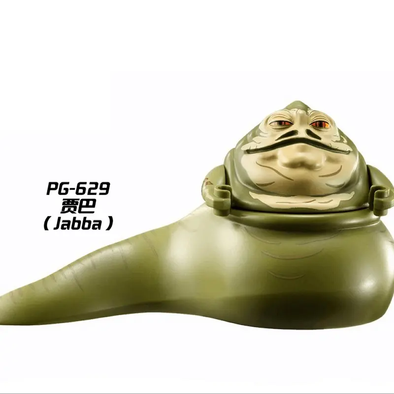 PG634 Hot SW Star Movie Character Big Rancor Jabba Dewback Boba Fett Darth Vader Wars Figura de bloque de construcción Ladrillos de juguete de plástico 
