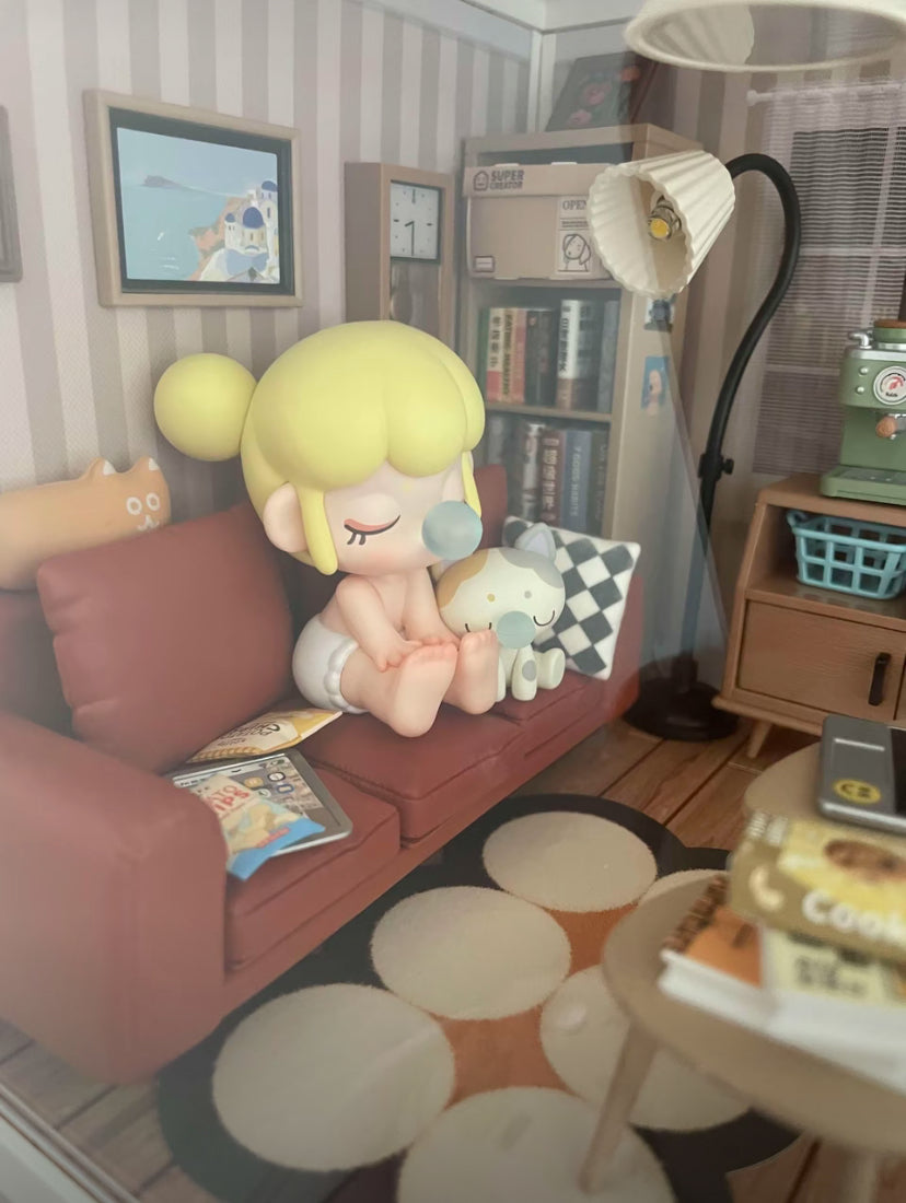 Figuras de acción de Robotime Rolife BabyNanci Seatmates Blind Box, juguetes para muñecas, caja sorpresa, juguetes para damas