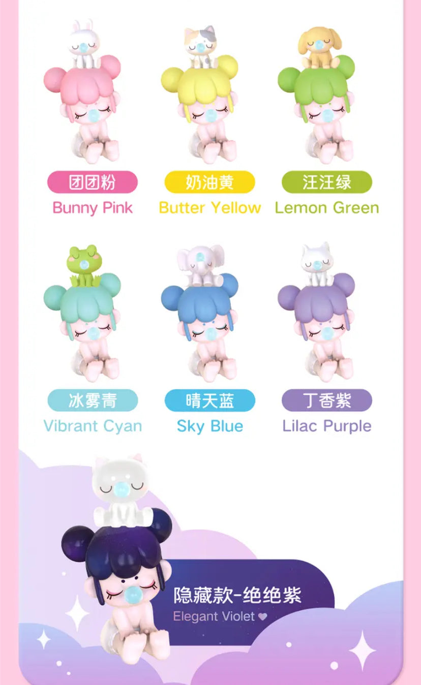 Figuras de acción de Robotime Rolife BabyNanci Seatmates Blind Box, juguetes para muñecas, caja sorpresa, juguetes para damas