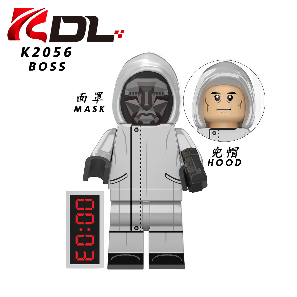 KDL808 Hot TV Movie Round Six Game Building Blocks Action Figures Accessories Heads Mask Kids Educational Toys