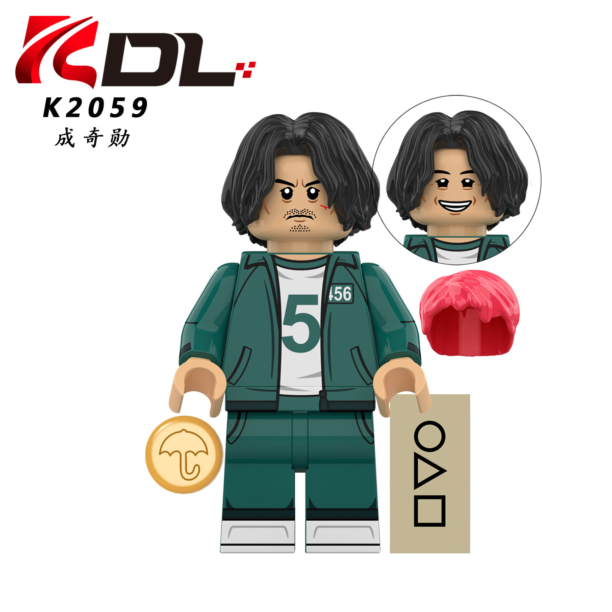 KDL808 Hot TV Movie Round Six Game Building Blocks Action Figures Accessories Heads Mask Kids Educational Toys
