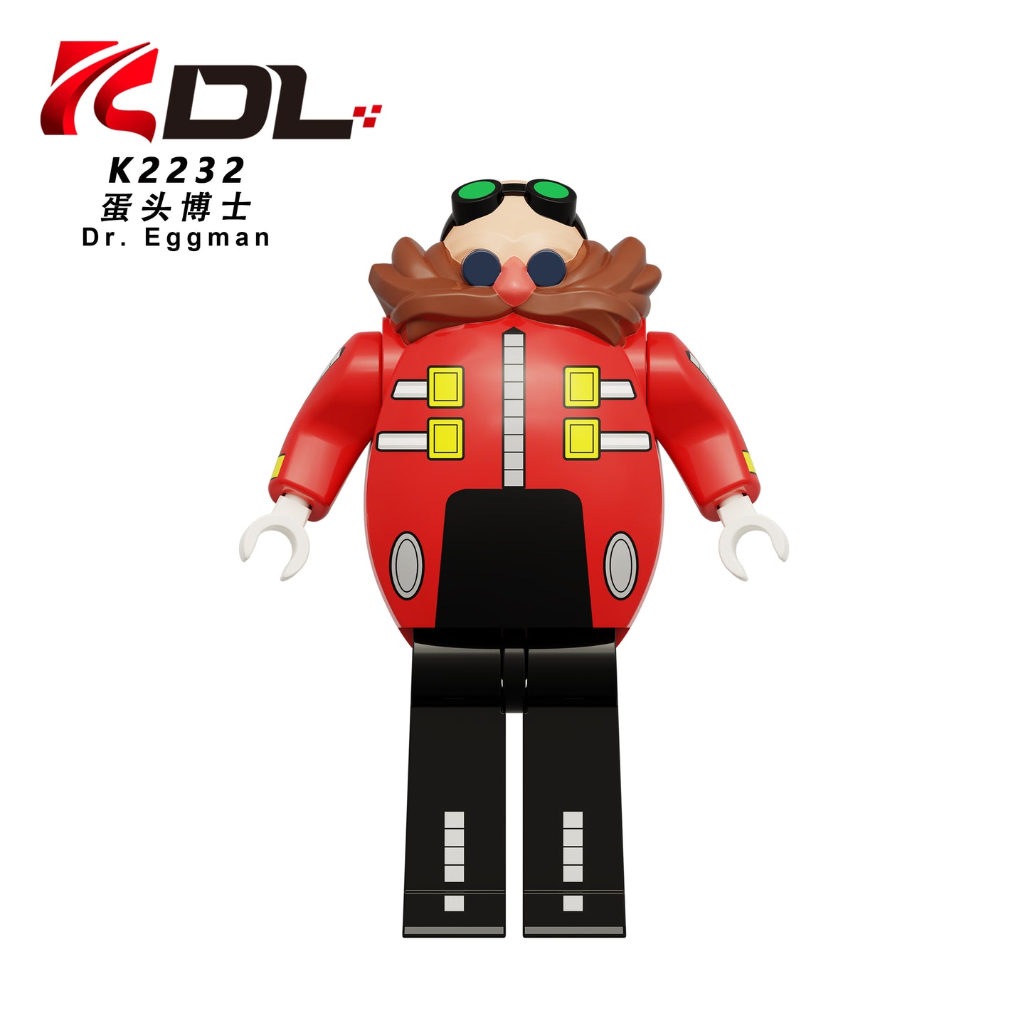 KDL835 New Carton Anime Sonic Series Character Dr.Eggman Miles Prower Shadow Mini Action Figs Building Block Assembly Kids Toys