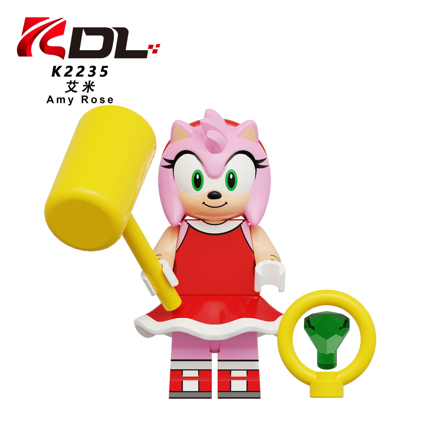 KDL835 New Carton Anime Sonic Series Character Dr.Eggman Miles Prower Shadow Mini Action Figs Building Block Assembly Kids Toys