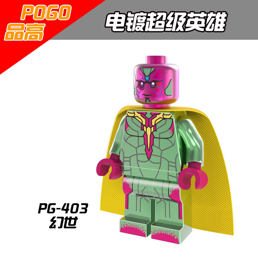 PG635 PG999 Queen Amidala Clone Trooper Famous movie character Mini Plastic Building blocks Educational Kid Toy