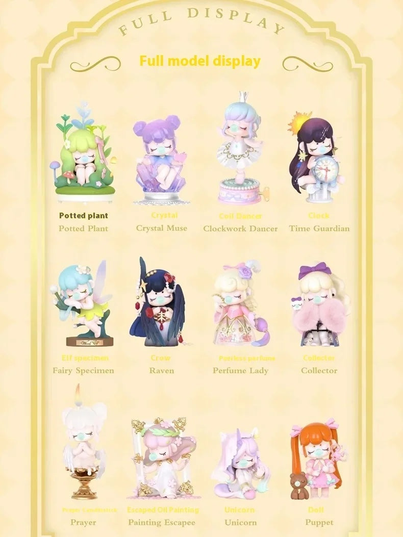 Figuras de acción de Robotime Rolife Nanci Museum Of Fantasy, caja sorpresa, juguetes para niños y amigos