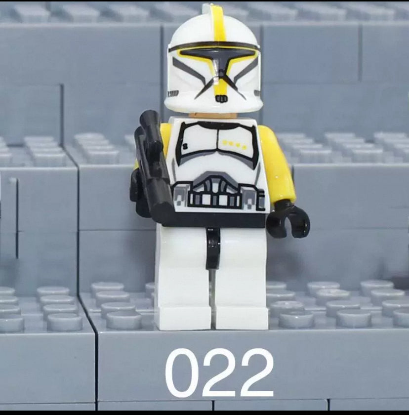 AX1078 Plastic LEGO Mini Juguete Space Wars Minifigs Stormtrooper Clone V 501st Clone Trooper Minifigs Building Block Kids Toy