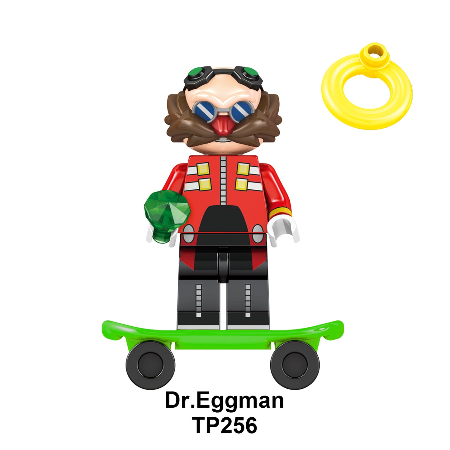 TP1032 Hot Carton Anime Amy Rose Sonic Nakkurusu Shadow Dr. Eggman Teirusu Mini Assembly Figures Building Block Children Toys