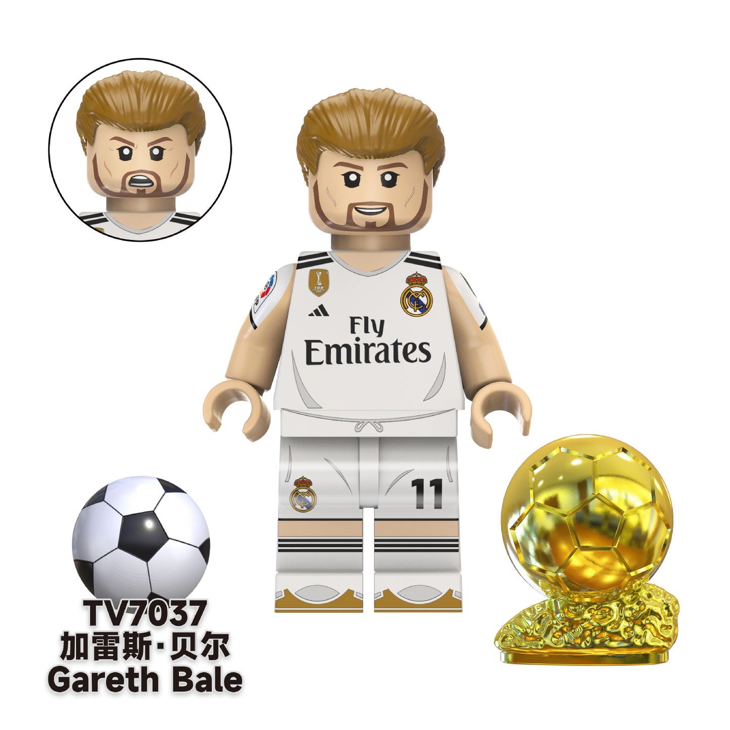 TV6505 TV6506 TV6507 Famous World Character Soccer Player Football Star Plastic Creative Mini Blocks DIY Building Blocks Gift Toys for Kids