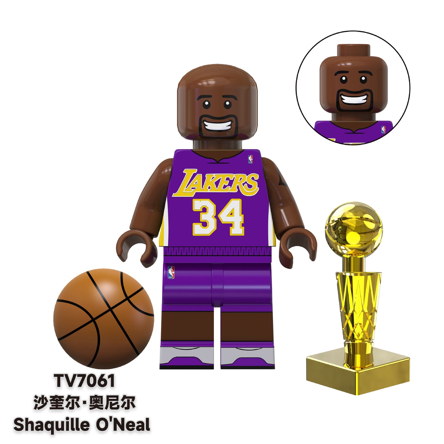 TV6508 LEGO Famous Athletes World Star Professional Basketball Player Sportsman Collect Mini Educational Building Blocks Kids Toys