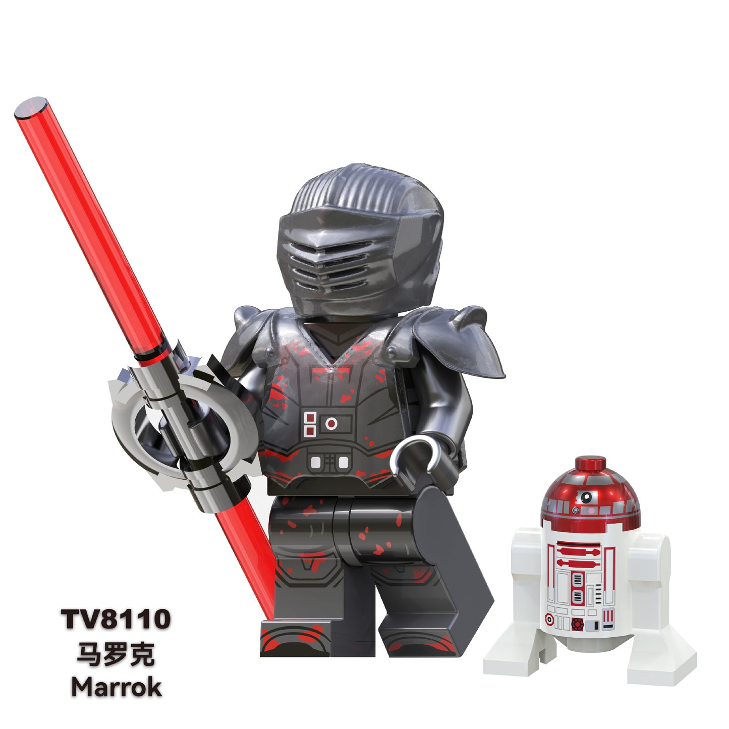 TV6113 Star War Anime Obi-Wa Wulf HK87-Assassin Droid Children DIY LEGO Building Block Sets Educational Kids Toys
