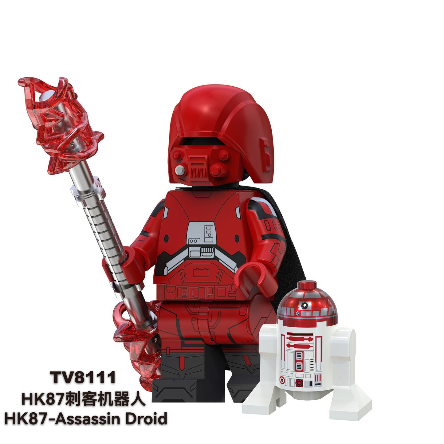 TV6113 Star War Anime Obi-Wa Wulf HK87-Assassin Droid Children DIY LEGO Building Block Sets Educational Kids Toys