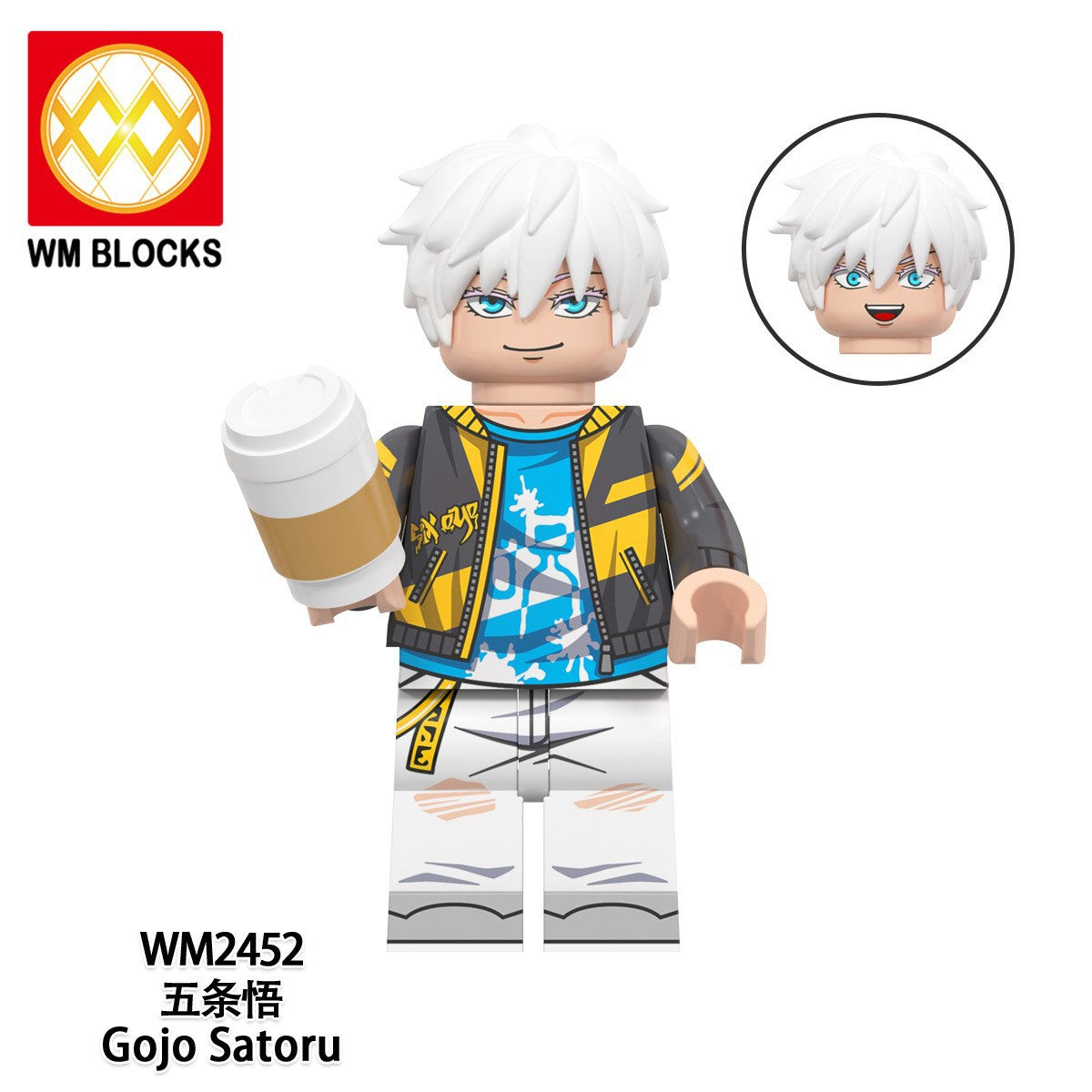 WM6149 Small Blocks Jujutsu Kaisen Ryomen Sukuna Mai Zenin Gojo Satoru Todo Aoi Gakuganji Yoshinobu Kids Mini Anime Figures Toys