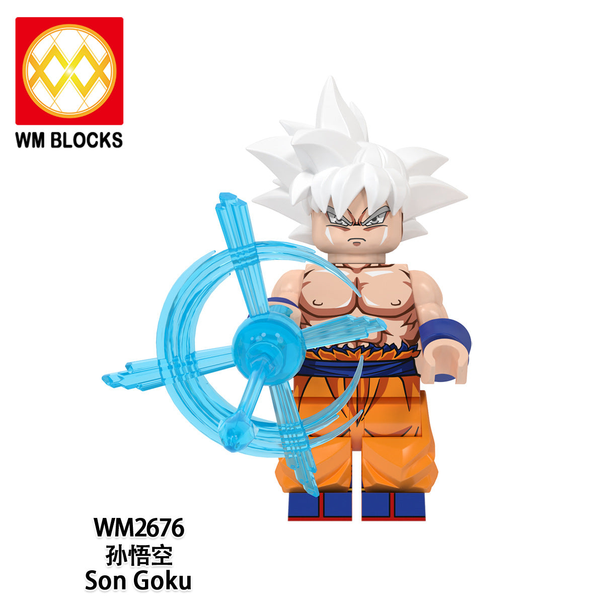 WM6178 Master Roshi Goku Black Son Goku Child Gifts Puzzle Education Creation DIY Building Block Sets Educational Kids Toys