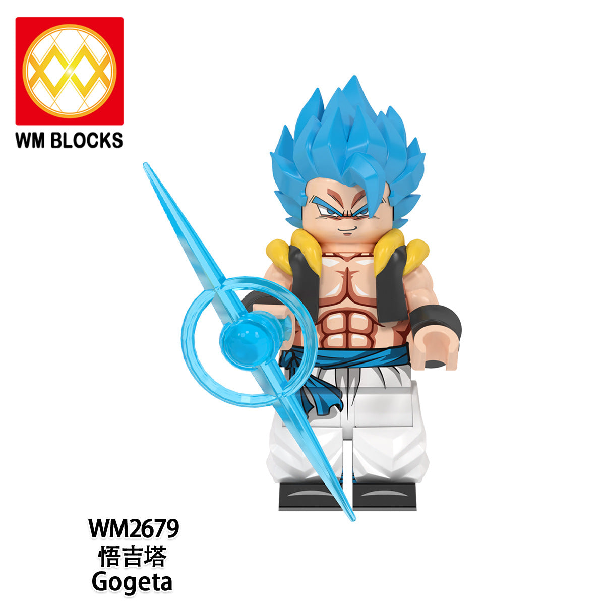 WM6178 Master Roshi Goku Black Son Goku Child Gifts Puzzle Education Creation DIY Building Block Sets Educational Kids Toys