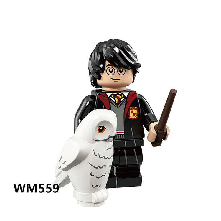 WM6040 the Chamber of Secrets Hermione Ron Weasley Lord Voldemort Draco Malfoy Dobby Collect Education Building Blocks Kids Toys