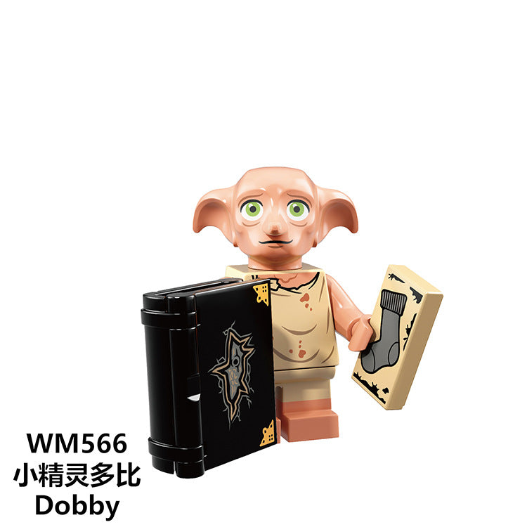 WM6040 the Chamber of Secrets Hermione Ron Weasley Lord Voldemort Draco Malfoy Dobby Collect Education Building Blocks Kids Toys