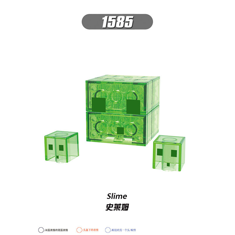 X0310-0311 X0301 X0294-0295 X0298-0299 Famous Game My World Honey Picker Knight Husk Huntress Blacksmith Mini Action Figures Set Model Building Blocks Kids Toys