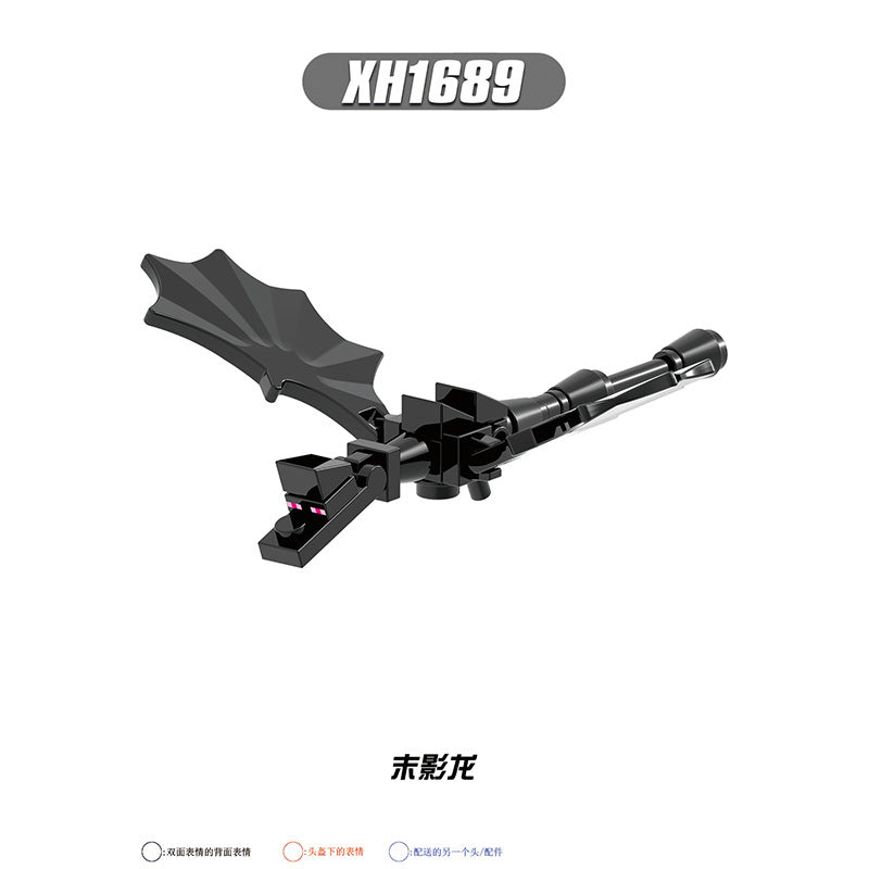 X0310-0311 X0301 X0294-0295 X0298-0299 Famous Game My World Honey Picker Knight Husk Huntress Blacksmith Mini Action Figures Set Model Building Blocks Kids Toys