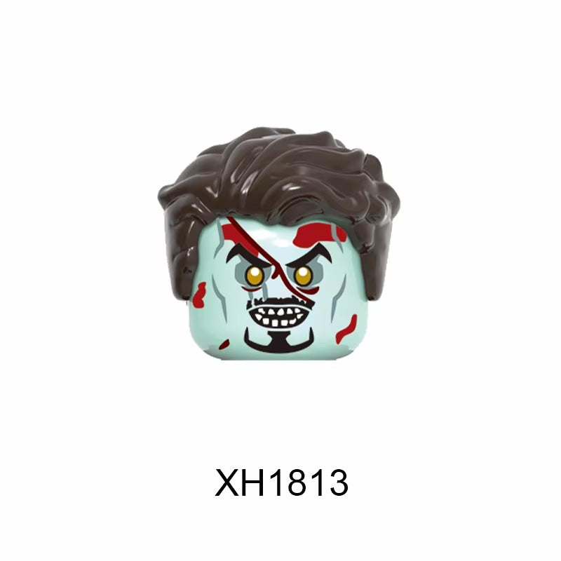 X0325 Zombie Super Heroes Scarlet Witch Wasp Wong Fal-con Hawkeye Man Character Minifigs Action Building Blocks Brick Kids Toys