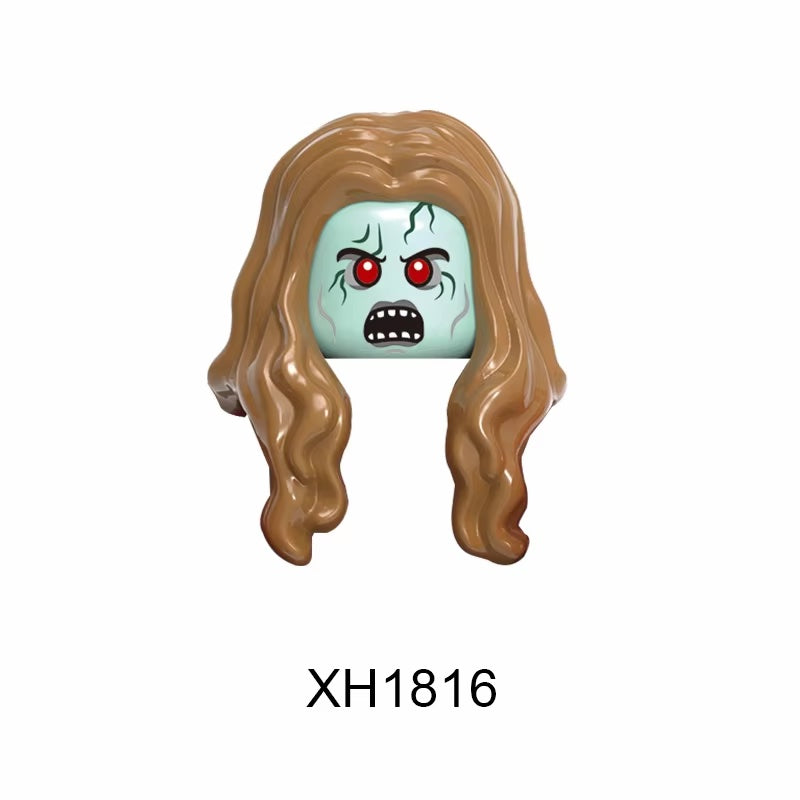 X0325 Zombie Super Heroes Scarlet Witch Wasp Wong Fal-con Hawkeye Man Character Minifigs Action Building Blocks Brick Kids Toys