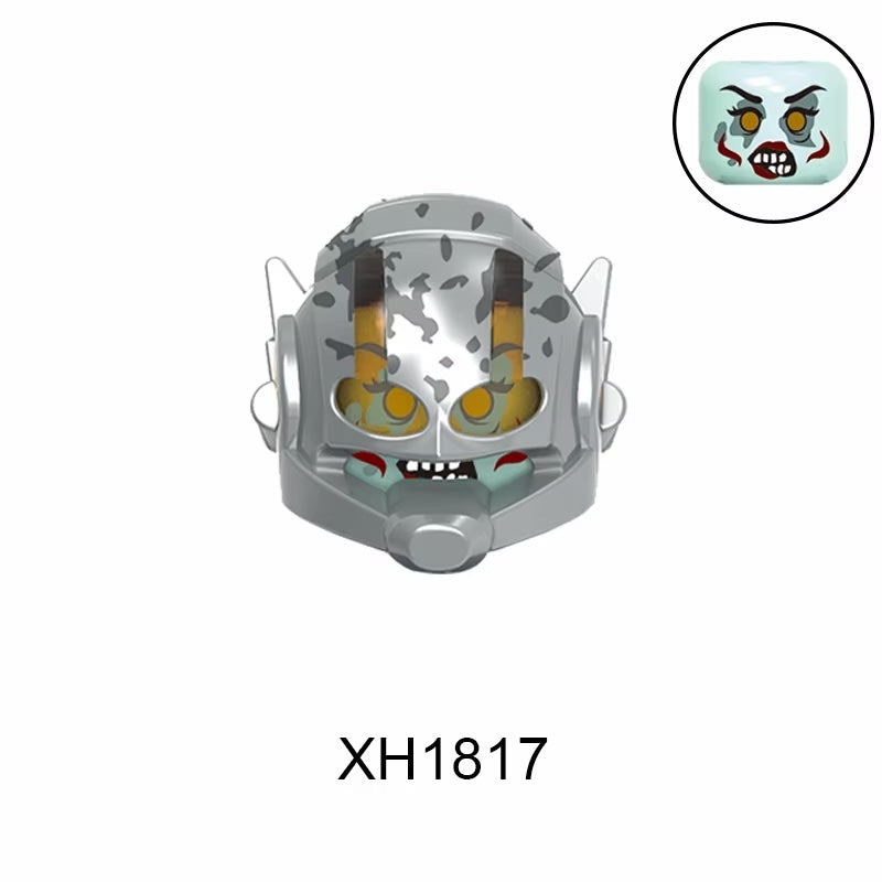 X0325 Zombie Super Heroes Scarlet Witch Wasp Wong Fal-con Hawkeye Man Character Minifigs Action Building Blocks Brick Kids Toys