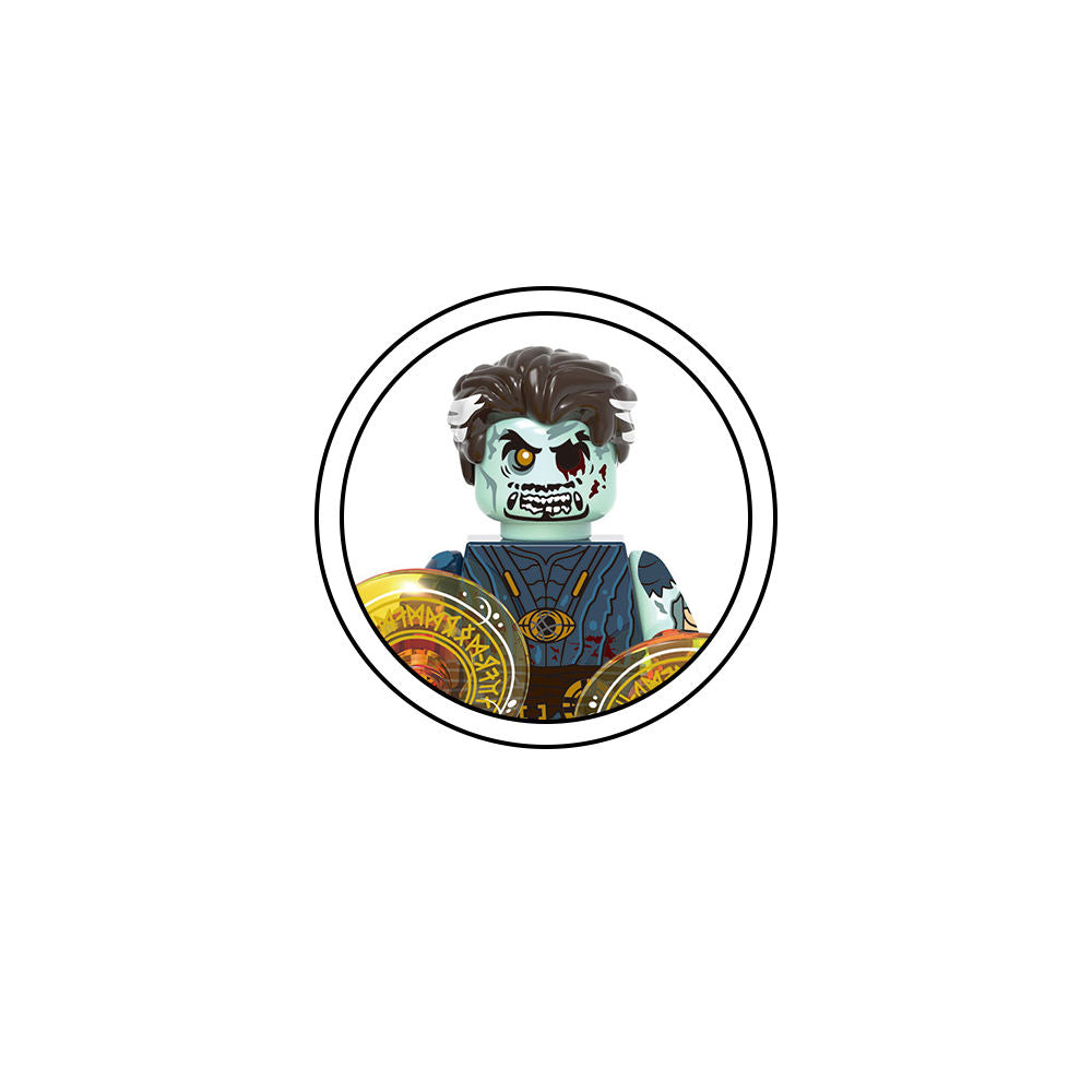 X0325 Zombie Super Heroes Scarlet Witch Wasp Wong Fal-con Hawkeye Man Character Minifigs Action Building Blocks Brick Kids Toys